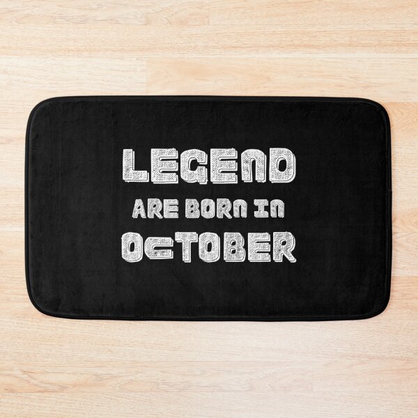 Item preview, LEGEND ARE BORN IN OCTOBER designed and sold by NiceSign.