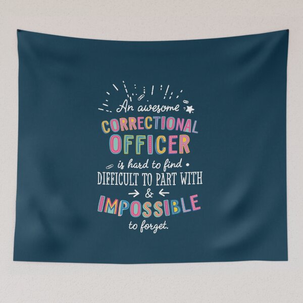 Item preview, An awesome Correctional Officer Gift Idea - Impossible to Forget Quote designed and sold by betternotes.