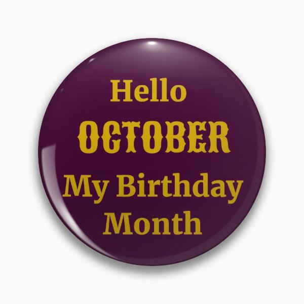 Pin on October Birthday