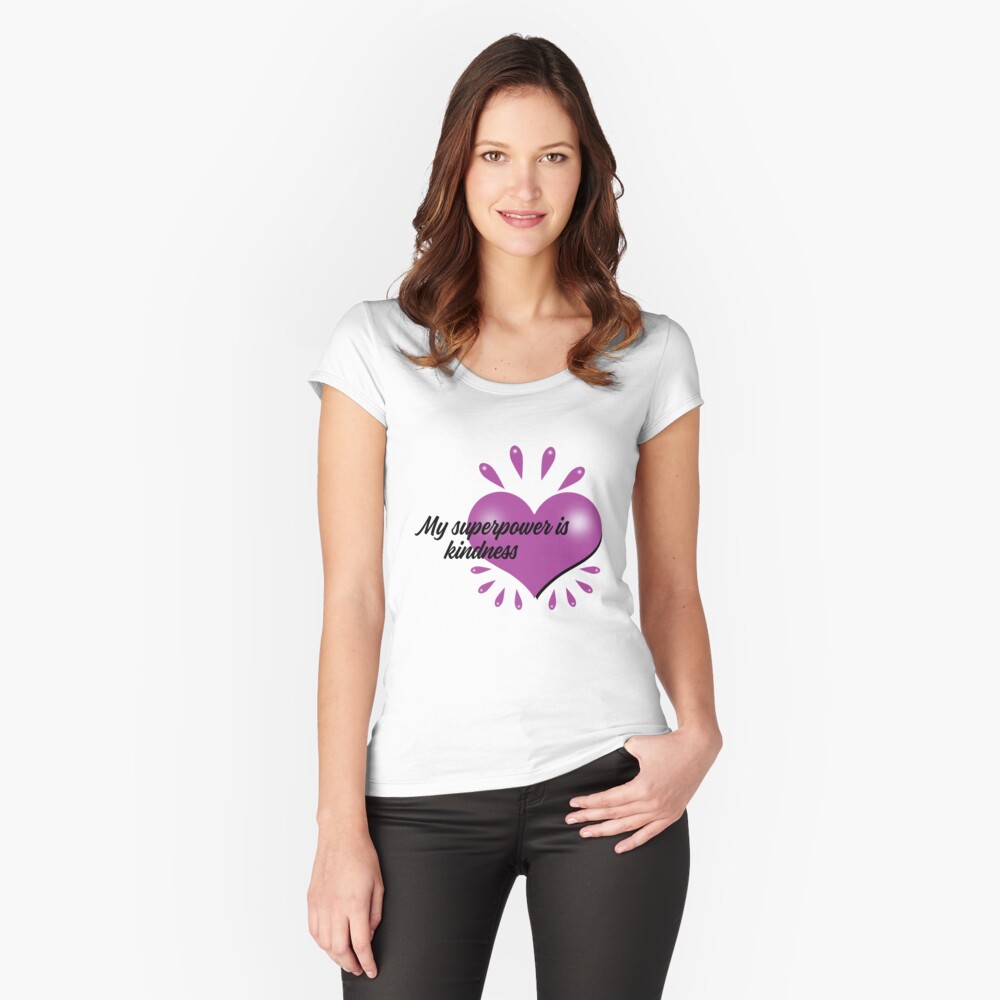 Item preview, Fitted Scoop T-Shirt designed and sold by GODS4US.