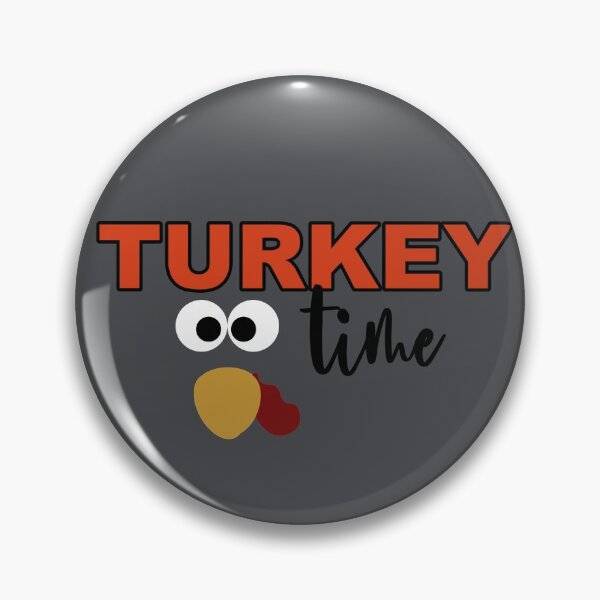 Item preview, Turkey Time Face - Thanksgiving Dinner! designed and sold by WordsmithNerd.