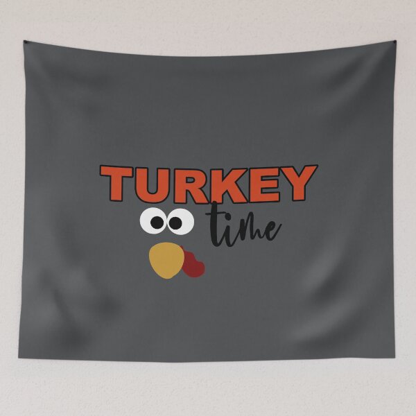 Item preview, Turkey Time Face - Thanksgiving Dinner! designed and sold by WordsmithNerd.