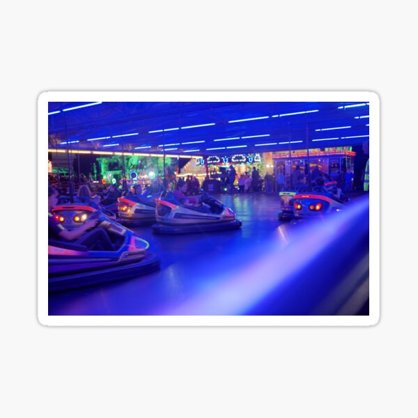 Bumper Cars Sticker