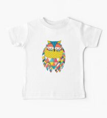 Aztec Owl Illustration Baby Tee