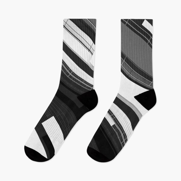 Item preview, Classic Tech Stripes Diagonal (Black/White/Gray) designed and sold by hyproinc.