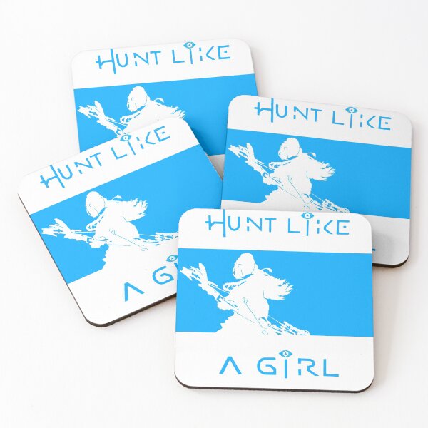 Item preview, Hunt like a girl - Aloy light blue designed and sold by Vonivon.