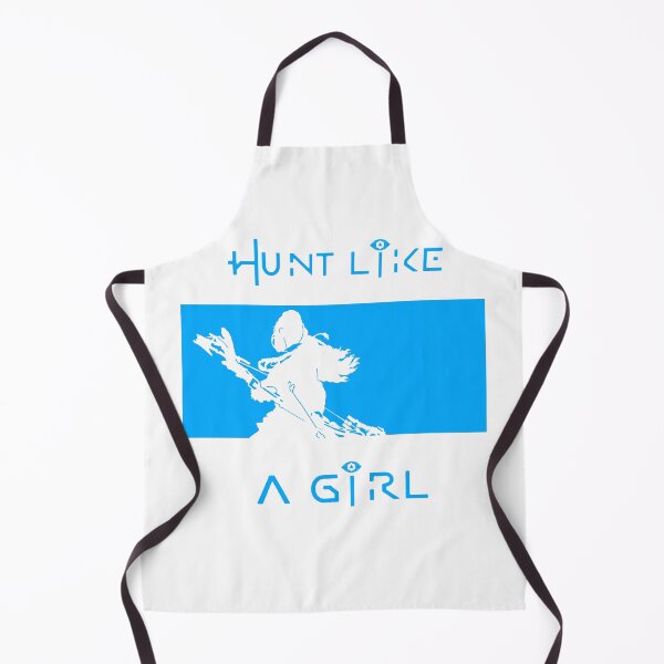 Item preview, Hunt like a girl - Aloy light blue designed and sold by Vonivon.