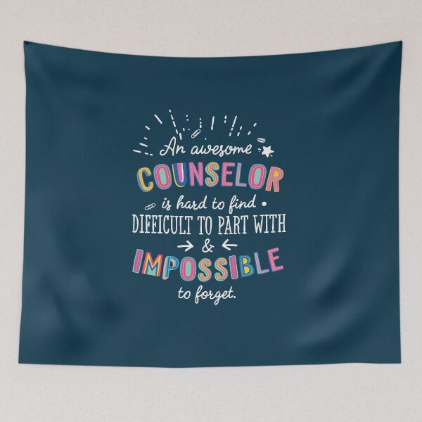 Item preview, An awesome Counselor Gift Idea - Impossible to Forget Quote designed and sold by betternotes.