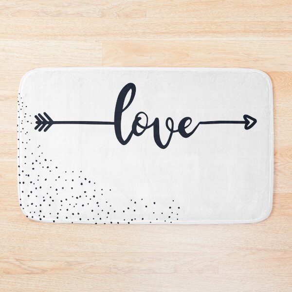 Item preview, Modern and Minimal Black and White Dots Pattern Love Typography designed and sold by TamGustam.