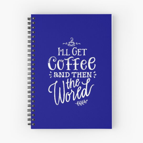 Item preview, I will get coffee and then the world designed and sold by PaperDreamPod.