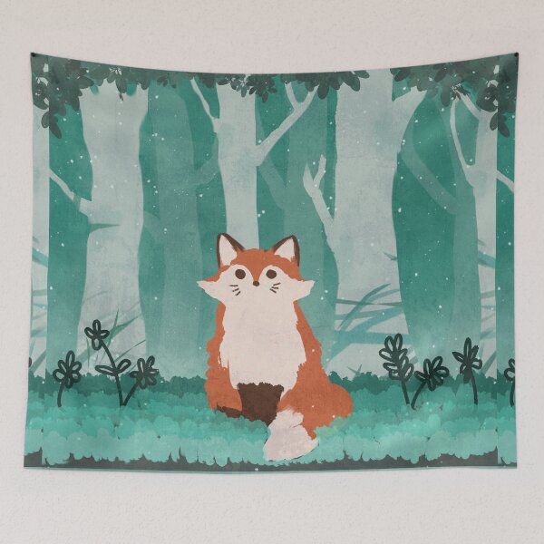Item preview, Orange Fox In The Mystical Wood Design designed and sold by Neroaida.