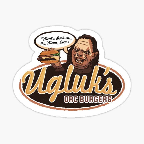 Artikel-Vorschau von Ugluks Orkburger, designt und verkauft von GrayJams.