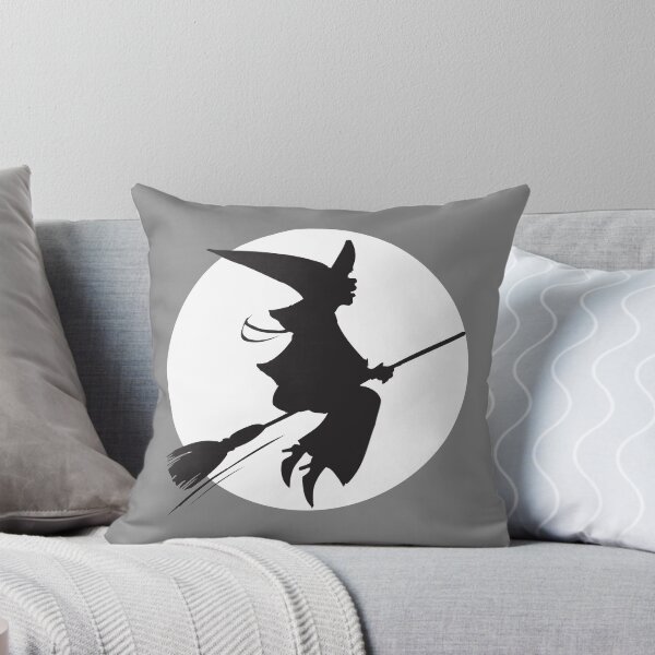 Item preview, Halloween Witch flying in full moon silhouette designed and sold by TamGustam.