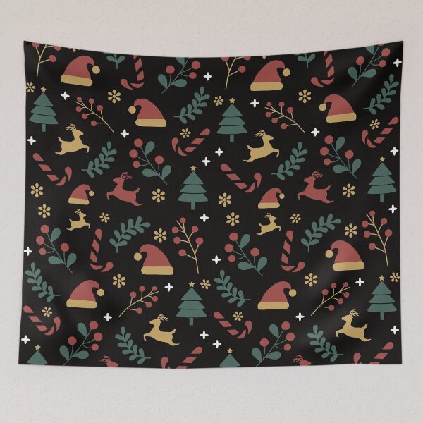 Item preview, Winter Christmas Pattern Wrapping Paper designed and sold by Medmac's Designs.