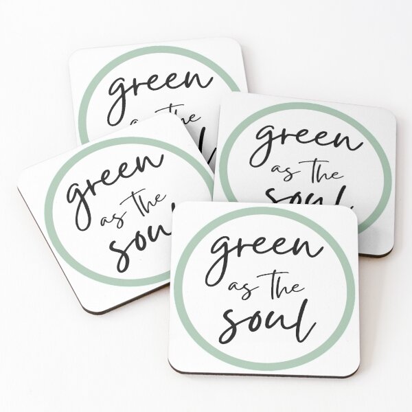 Item preview, Green as the Soul designed and sold by strongpurpose.