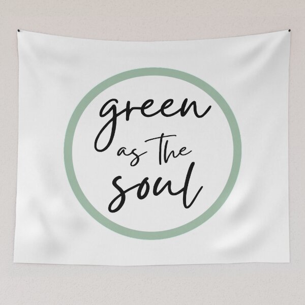 Item preview, Green as the Soul designed and sold by strongpurpose.