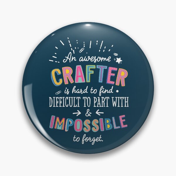 Item preview, An awesome Crafter Gift Idea - Impossible to Forget Quote designed and sold by betternotes.