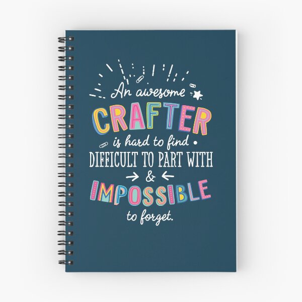 Item preview, An awesome Crafter Gift Idea - Impossible to Forget Quote designed and sold by betternotes.