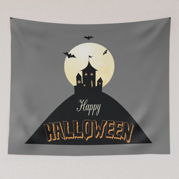 Item preview, Hunted House Halloween Night designed and sold by TamGustam.