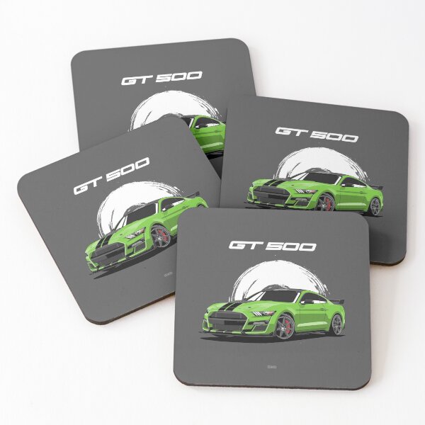 Item preview, Mustang GT500 lime green designed and sold by Keyur44.