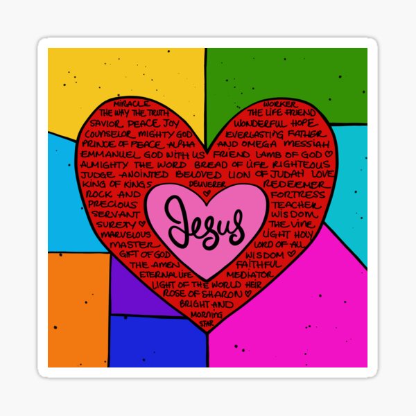 Item preview, Names of Jesus, Redeemer, Friend, Gift for All Occasions designed and sold by DigitalCris.