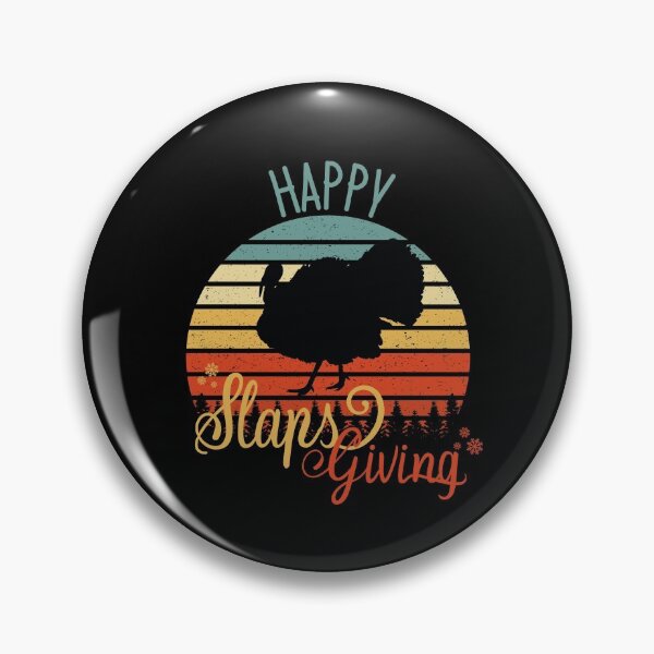 Item preview, Happy Slapsgiving Funny Happy Thanksgiving Vintage designed and sold by tinypurpleland.