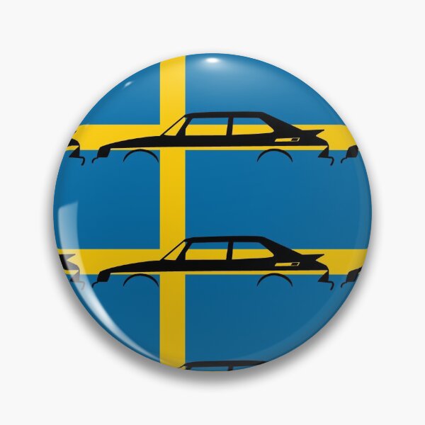 Item preview, Saab 900 Flag art designed and sold by JasonAllTheTime.