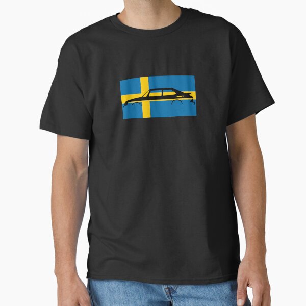 Item preview, Saab 900 Flag art designed and sold by JasonAllTheTime.