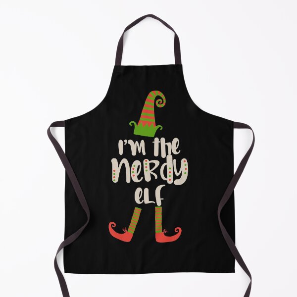 Item preview, I’m the nerdy elf matching Christmas family costume designed and sold by JokeGysen.
