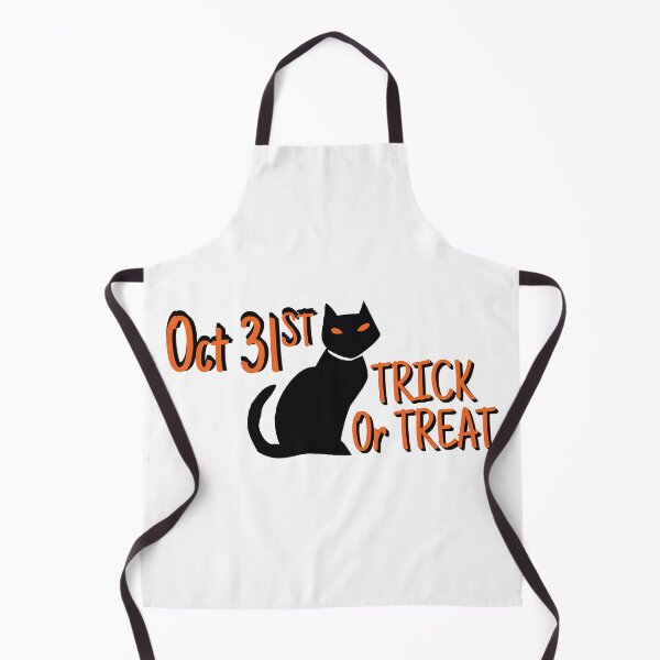 Item preview, Halloween Black Cat October 31st Trick or Treat designed and sold by TamGustam.