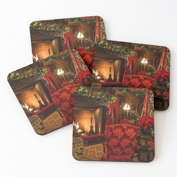 Item preview, Fireplace and Christmas at Biltmore House designed and sold by DianeLindonCoy.