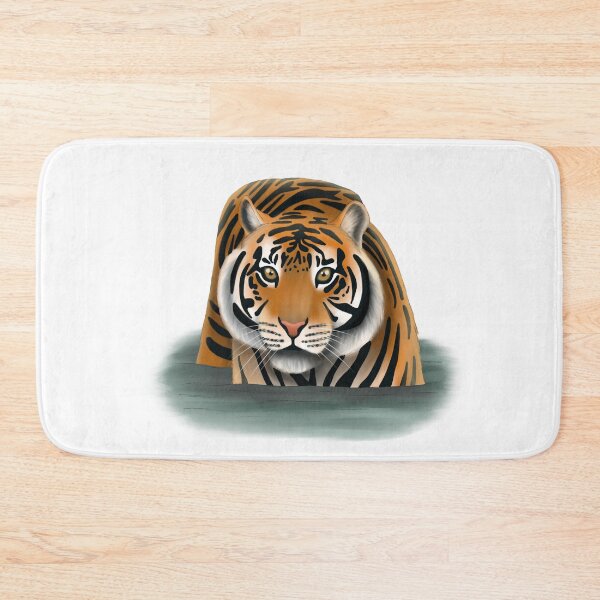 Item preview, Sumatran Tiger In Water designed and sold by troyanthonyart.