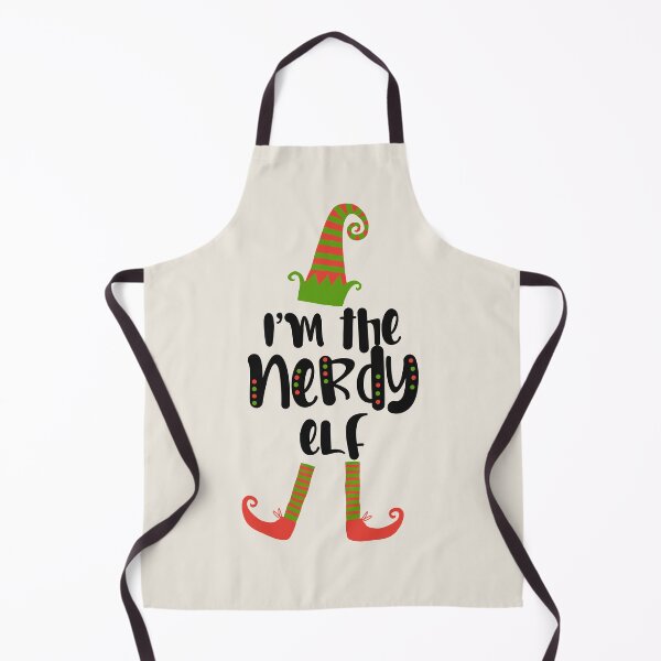 Item preview, I’m the nerdy elf matching Christmas family costume designed and sold by JokeGysen.