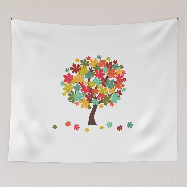 Item preview, Colorful Autumn Tree Leaves September October Seasons Pumpkin Motivational Inspirational Love Cute Funny Gift Sarcastic Happy Fun Witty designed and sold by EpsilonEridani.