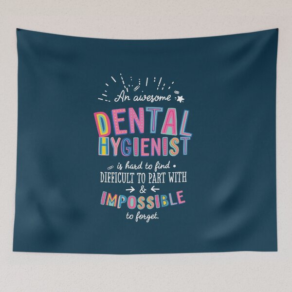 Item preview, An awesome Dental Hygienist Gift Idea - Impossible to Forget Quote designed and sold by betternotes.