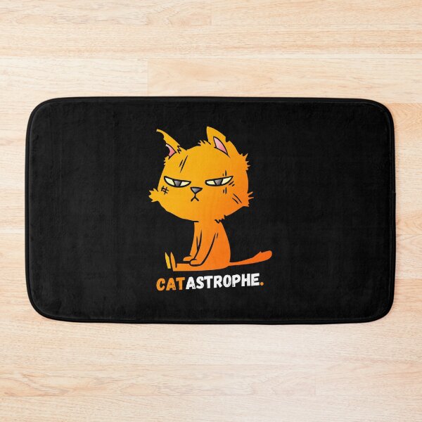 Item preview, CATASTROPHE CAT designed and sold by TheCatmanShop.