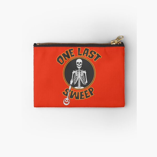 Item preview, Funny Halloween Skeleton Metal Detecting One Last Sweep designed and sold by TheCrazyBear.