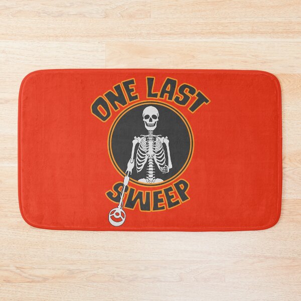 Item preview, Funny Halloween Skeleton Metal Detecting One Last Sweep designed and sold by TheCrazyBear.