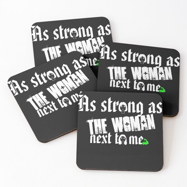 Item preview, As strong as the woman next to me designed and sold by BAFtime.