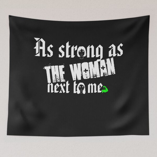 Item preview, As strong as the woman next to me designed and sold by BAFtime.