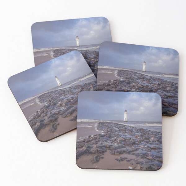 Item preview, New Brighton Lighthouse after the storm weather. designed and sold by Kipcio.