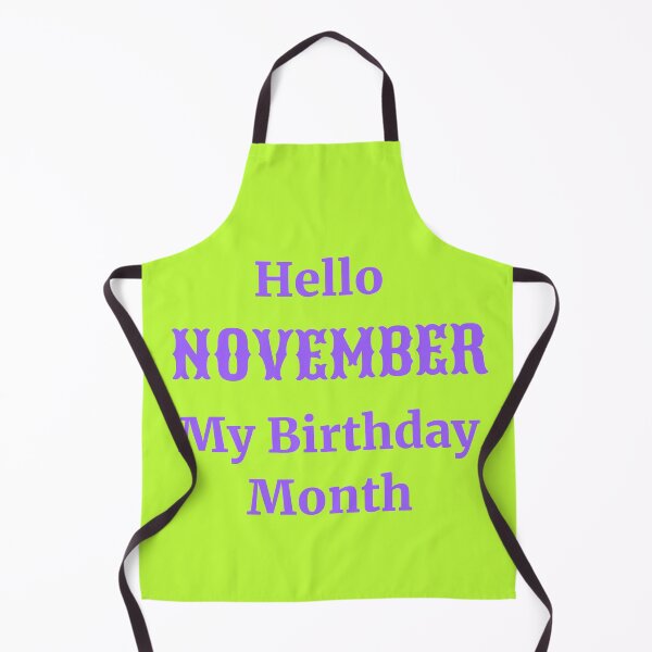 Item preview, Hello November. My birthday month designed and sold by RueChiedza.
