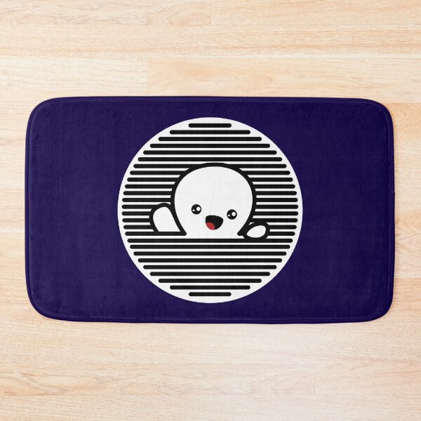 Item preview, Little cute kid waves from a field of lines designed and sold by ChatterFox.