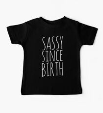 Camiseta para bebé Descarado desde el nacimiento