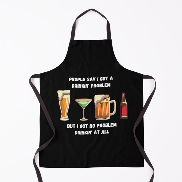 Item preview, Drinking Problem Black background designed and sold by ml-77pro.