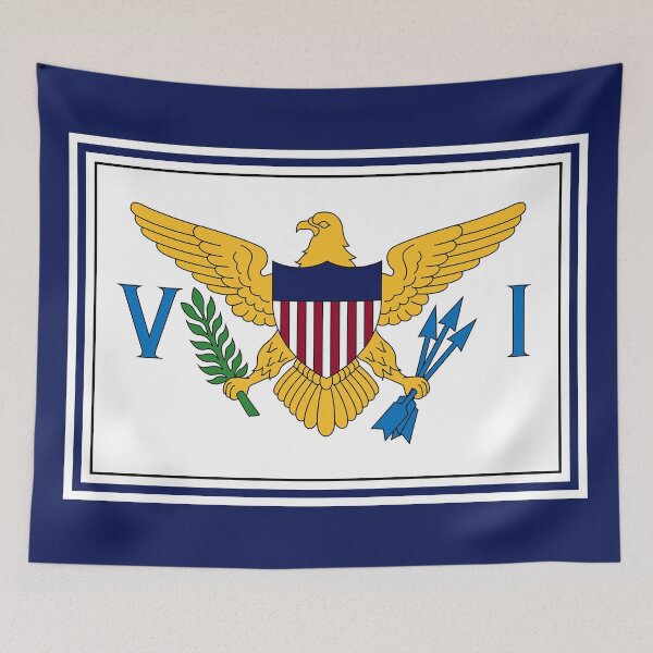 Item preview, United States Virgin Islands Flag Gifts, Masks & Products designed and sold by mpodger.