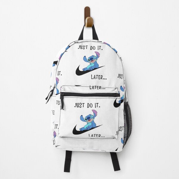Stitch lilo Lazy Just Do It Later Comics Backpack