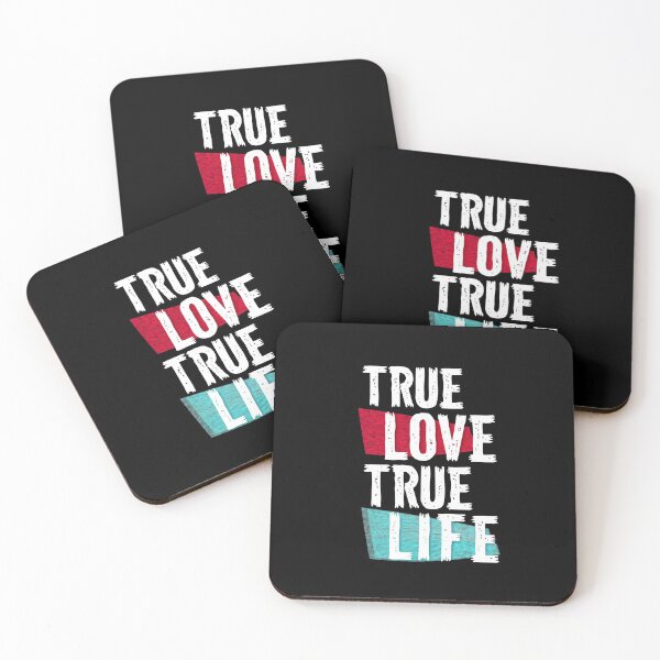 Item preview, TRUE LOVE TRUE LIFE designed and sold by Hussain Shirts.