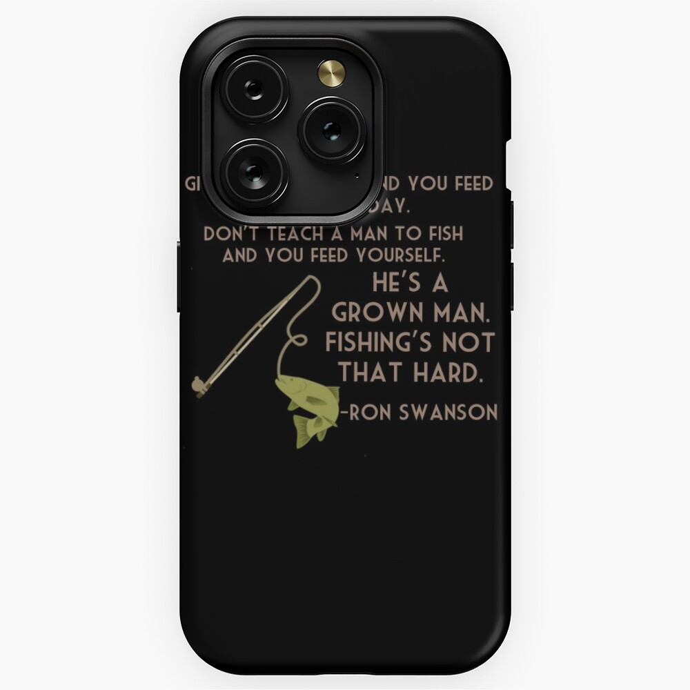 Ron Swanson Quote iPhone Case for Sale by marisaj4488