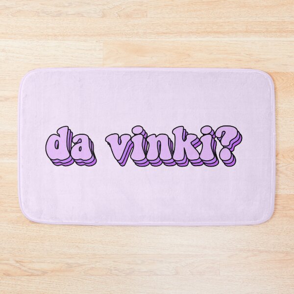 Item preview,  da vinki? - purple designed and sold by elizastreet.
